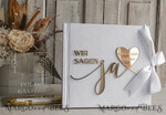 HOCHZEITS-GÄSTEBÜCHER Hochzeitsgästebuch Hochzeitsfoto-Gästebuch Polaroid Gold Acrylic Hochzeitsgästebuch Personalisiertes Schilderset Samtweißes Sofort-Fotobuch Boho Elegant Instax Hochzeitsfoto-Gästebuch12