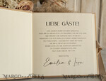 HOCHZEITS-GÄSTEBÜCHER Hochzeitsgästebuch Hochzeitsfoto-Gästebuch Polaroid Gold Acryl Hochzeitsgästebuch Personalisiertes Schilderset Samtbeige Sofort-Fotobuch Boho Elegant Instax Hochzeitsfoto-Gästebuch15