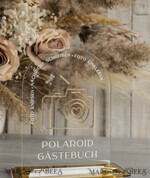 HOCHZEITS-GÄSTEBÜCHER Hochzeitsgästebuch Hochzeitsfoto-Gästebuch Polaroid Gold Acryl Hochzeitsgästebuch Personalisiertes Schilderset Samtbeige Sofort-Fotobuch Boho Elegant Instax Hochzeitsfoto-Gästebuch15