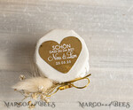 HOCHZEITSGESCHENKE Gastgeschenke Hochzeit Personalisierte Gastgeschenkgläser mit Blütenhonig, Gastgeschenke Hochzeit Honig, Honiggeschenkglas mit Honig, handgemachte Gastgeschenke zur Hochzeit.5