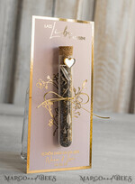 HOCHZEITSGESCHENKE Gastgeschenke Hochzeit Personalisierte Gastgeschenke Hochzeit mit Blumensamen Reagenzglas, personalisiertes Gastgeschenk Hochzeit Samen handgemachtes Gastgeschenk Hochzeit Brautpaar12