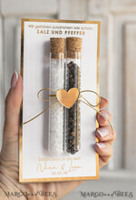 HOCHZEITSGESCHENKE Gastgeschenke Hochzeit Gastgeschenke Hochzeit, wir gehören zusammen wie Salz und Pfeffer. Gastgeschenk Pfeffer & Salz für Eure Hochzeitsgäste, Gastgeschenk Hochzeit Brautpaar Pfeffer & Salz mit Namen.10