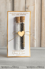HOCHZEITSGESCHENKE Gastgeschenke Hochzeit Gastgeschenke Hochzeit, wir gehören zusammen wie Salz und Pfeffer. Gastgeschenk Pfeffer & Salz für Eure Hochzeitsgäste, Gastgeschenk Hochzeit Brautpaar Pfeffer & Salz mit Namen.10