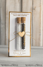 HOCHZEITSGESCHENKE Gastgeschenke Hochzeit Gastgeschenke Hochzeit, wir gehören zusammen wie Salz und Pfeffer. Gastgeschenk Pfeffer & Salz für Eure Hochzeitsgäste, Gastgeschenk Hochzeit Brautpaar Pfeffer & Salz mit Namen.10