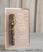 HOCHZEITSGESCHENKE Gastgeschenke Hochzeit Personalisierte Gastgeschenke Hochzeit mit Blumensamen Reagenzglas, personalisiertes Gastgeschenk Hochzeit Samen handgemachtes Gastgeschenk Hochzeit Brautpaar5