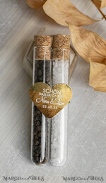 WEDDING FAVORS gastgeschenke hochzeit GastgeschenkeHochzeit wir gehoren zusammen wie Salz Pfeffer  Gastgeschenk Pfeffer & Salz für Eure Hochzeitsgäste , Gastgeschenk Hochzeit Brautpaar Pfeffer & Salz mit Name4