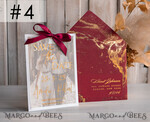 SAVE THE DATES photo vellum plexi  Maroon Gold Marble Save the Date Cards with Photo, Burgundy Vellum Save Our Dates with Photo Gold Foil Calendar Cards 15