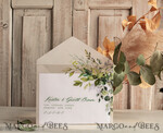 SAVE THE DATES photo vellum plexi  Callendar Clear Sage green  Gold Save the Date Cards with Photo, Plexi Clear Save Our Dates with Photo 10