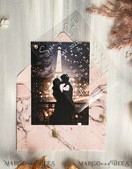 SAVE THE DATES photo vellum plexi  Blush Pink Marble Gold Save the Date Cards with Photo, Plexi Clear Save Our Dates with Photo 15