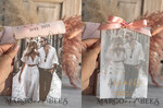 SAVE THE DATES photo vellum plexi  Pink Gold Marble Save the Date Cards with Photo, Vellum Save Our Dates with Photo Gold Foil Calendar Cards 17