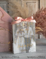 SAVE THE DATES photo vellum plexi  Pink Gold Marble Save the Date Cards with Photo, Vellum Save Our Dates with Photo Gold Foil Calendar Cards 17