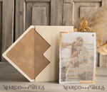 SAVE THE DATES photo vellum plexi   Save the Date Cards with Photo, Vellum Golden Save Our Dates with Photo 15