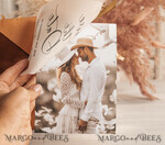 SAVE THE DATES photo vellum plexi  Pink Gold Marble Save the Date Cards with Photo, Vellum Save Our Dates with Photo Gold Foil Calendar Cards 9