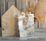 SAVE THE DATES photo vellum plexi  Ivory Gold Marble Save the Date Cards with Photo, Vellum Save Our Dates with Photo Gold Foil Calendar Cards 13