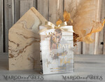 SAVE THE DATES photo vellum plexi  Ivory Gold Marble Save the Date Cards with Photo, Vellum Save Our Dates with Photo Gold Foil Calendar Cards 13