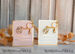 WEDDING FAVORS Resin Custom Resin Keychain Wedding Favors For Guests in bulk Custom Resin baby breath flower  Keychain, Golden personalised Thank you gifts Teardrop Keychain with Gold-Plated Stainless Steel Hardware5