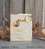 WEDDING FAVORS Resin Custom Resin Keychain Wedding Favors For Guests in bulk Custom Resin Keychain, Golden personalised Thank you gifts Teardrop Keychain with Gold-Plated Stainless Steel Hardware4