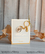 WEDDING FAVORS Resin Custom Resin Keychain Wedding Favors For Guests in bulk Custom Resin boho pampass grass Keychain, Golden personalised Thank you gifts Teardrop Keychain with Gold-Plated Stainless Steel Hardware6