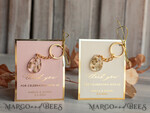 WEDDING FAVORS Resin Custom Resin Keychain Wedding Favors For Guests in bulk Custom Resin Keychain with heart, Golden personalised Thank you gifts Teardrop Keychain with Gold-Plated Stainless Steel Hardware7