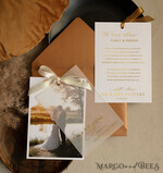 THANK YOU CARDS photo gold vellum plexi Printed vellum Wedding Photo Thank You Cards, Modern Wedding Thank You Cards with Photo, Minimalist Thank You Cards Wedding4