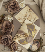 WEDDING INVITATIONS Vintage Baroque Vintage Baroque Wedding Invitation suite  Beige Golden Fine art Roses Wedding Invitations with rsvp Victorian wedding crest Chinoiserie Invites Royal Ornamental frame23
