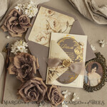 WEDDING INVITATIONS Vintage Baroque Vintage Baroque Wedding Invitation suite  Beige Golden Fine art Roses Wedding Invitations with rsvp Victorian wedding crest Chinoiserie Invites Royal Ornamental frame23