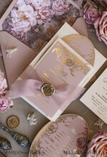 WEDDING INVITATIONS Vintage Baroque Vintage Baroque Wedding Invitation suite  Beige Golden Fine art Roses Wedding Invitations with rsvp Victorian wedding crest Chinoiserie Invites Royal Ornamental frame9