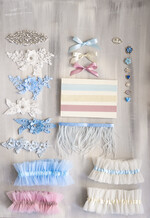 BRIDE bolero, robes, garter Geschenkidee für die Braut Strumpfband Strumpfband Etwas Blaues Geschenk für die Braut von der Trauzeugin JGA5