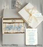 BRIDE bolero, robes, garter Geschenkidee für die Braut Strumpfband Doppeltes Strumpfband-Set für die Braut – edel & romantisch in Geschenkbox mit Gedicht – perfektes Geschenk zur Hochzeit5