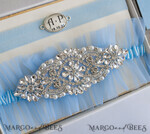 BRIDE bolero, robes, garter Geschenkidee für die Braut Strumpfband Strumpfband Etwas Blaues Geschenk für die Braut von der Trauzeugin JGA4