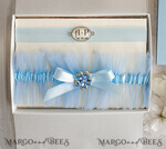 BRIDE bolero, robes, garter Geschenkidee für die Braut Strumpfband Strumpfband Etwas Blaues Geschenk für die Braut von der Trauzeugin JGA5