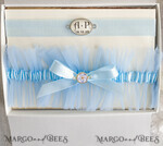 BRIDE bolero, robes, garter Geschenkidee für die Braut Strumpfband Strumpfband Etwas Blaues Geschenk für die Braut von der Trauzeugin JGA5