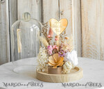 Geschenke zum Muttertag Glaskuppel mit Trockenblumen Glaskuppel mit Trockenblumen & Rose – Geschenkidee zum Muttertag6