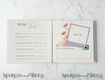 BRIDAL SHOWER INVITATIONS JGA geschenk braut JGA Gästebuch für die Braut – Buch mit Schleife & Fragen an Freundinnen – personalisiert7