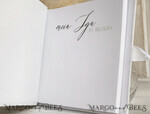BRIDAL SHOWER INVITATIONS JGA geschenk braut JGA Gästebuch für die Braut – Buch mit Schleife & Fragen an Freundinnen – personalisiert6