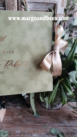 WEDDING GUEST BOOKS Velvet Instax Guestbook Luxury Olive Blue Instax velvet Wedding GuestBook Gold, Large Instant Wedding Guest Book, Tuscany Polaroid velvet Guestbook4