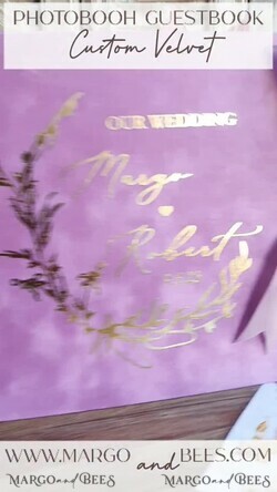 WEDDING GUEST BOOKS Velvet Instax Guestbook Luxury Blush Pink Instax velvet Wedding GuestBook Gold, Large Instant Wedding Guest Book, Polaroid velvet Guestbook Pink Golden wedding9