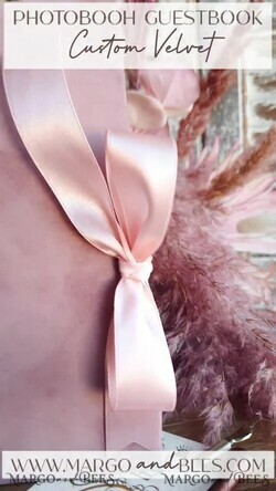 HOCHZEITS-GÄSTEBÜCHER Samtkissen Instax Gästebuch Boho Blush Pink Instax Samt Hochzeits-Gästebuch Gold, Samt Großes Sofort-Hochzeits-Gästebuch, Pink Polaroid Samt Gästebuch10