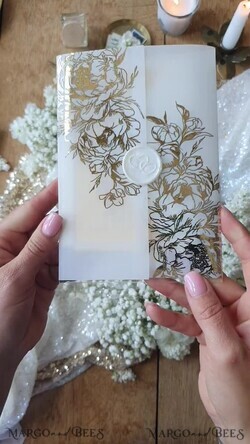 WEDDING INVITATIONS gold / rose gold / silver / glitter Acrylic Wedding invitations suite, Glamour Wedding Invitations, Golden Shine Wedding Invitation Suite, Luxury Gold Wedding Cards9
