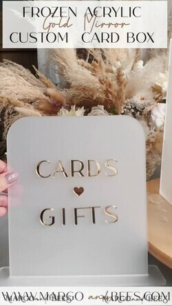 KARTONBOXEN  
 Acrylkartenbox Elegantes gefrorenes Hochzeitsset aus Acryl-Kartenbox mit Schloss und Zeichenkarten & Geschenke, personalisierte Hochzeitskartenbox, klare Kartenbox, Hochzeitskartenbox mit Deckel, Hochzeitsgeldbox, Hochzeitskartenhalter.24