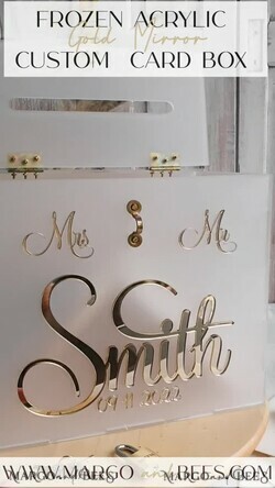 KARTONBOXEN  
 Acrylkartenbox Gefrorene Hochzeitswunschbrunnen Acryl Geldgeschenkkartenbox, personalisierte Hochzeitskartenbox, Acrylkartenbox, Hochzeitskartenbox mit Deckel, Hochzeitsgeldbox, Hochzeitskartenbox, Hochzeitskartenhalter.10