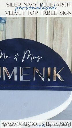 TABLE DECOR SIGNS Velvet table Numbers and Decor Silver Acrylic Top Table Mr and Mrs signs with stand, Dark Blue Velvet Silver Mirror Table Sign, Navy Blue Silver  Plexi Top Table Mr and Mrs signs, Luxury Wedding Table Decor Centerpieces11