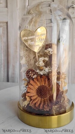 NEWLY WEDS COUPLE GIFTS Geldgeschenk zur Hochzeit  Geschenkschachtel für Geld Geldgeschenk zur Hochzeit mit Strauß aus Trockenblumen personalisiert10