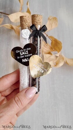 HOCHZEITSGESCHENKE Gastgeschenke Hochzeit Gastgeschenke Hochzeit, wir gehören zusammen wie Salz und Pfeffer. Gastgeschenk Pfeffer & Salz für Eure Hochzeitsgäste, Gastgeschenk Hochzeit Brautpaar Pfeffer & Salz mit Namen.8