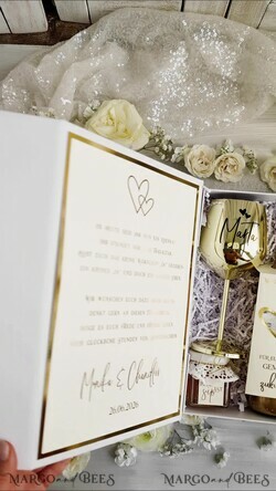 FRISCH VERHEIRATETES PAAR GESCHENKE Geldgeschenk zur Hochzeit Geschenkschachtel für Geld Geldgeschenk zur Hochzeit mit Strauß aus Trockenblumen personalisiert6