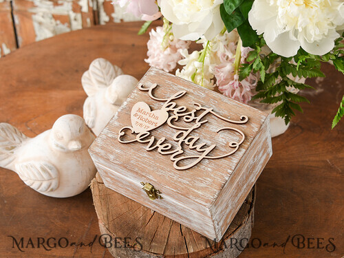 Elegant ring bearer box sales