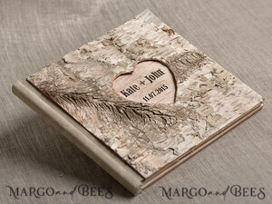  Wooden Rustic Guestbooks Wooden Album Boho Photo Booth Engraved Wood Book Boho Instant Photo Book