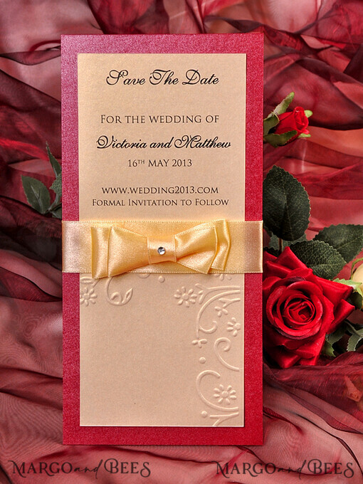 SAVE THE DATES romantic 