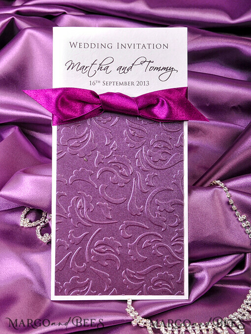 Purple Taffeta Silk Cushion Cover - Luxury Wedding Invitations, Handmade  Invitations & Wedding Favors