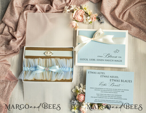 BRIDE bolero, robes, garter Geschenkidee für die Braut Strumpfband Strumpfband – die besondere Geschenkidee für die Braut